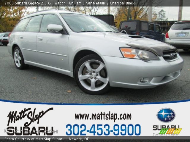 2005 Subaru Legacy 2.5 GT Wagon in Brilliant Silver Metallic