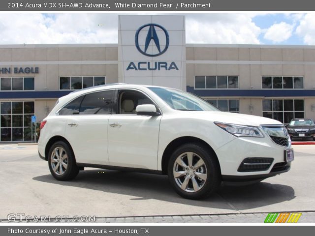 2014 Acura MDX SH-AWD Advance in White Diamond Pearl