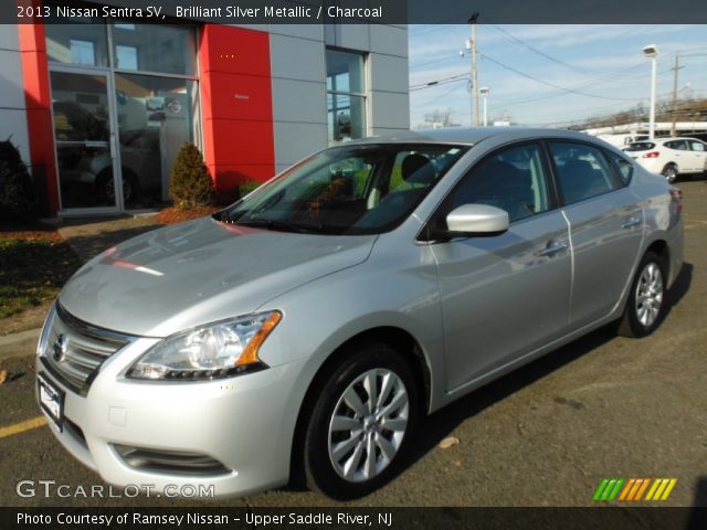 2013 Nissan Sentra SV in Brilliant Silver Metallic