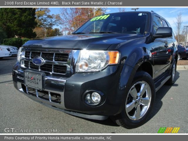 2008 Ford Escape Limited 4WD in Black Pearl Slate Metallic