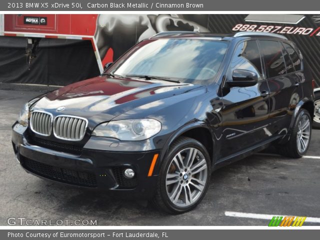 2013 BMW X5 xDrive 50i in Carbon Black Metallic