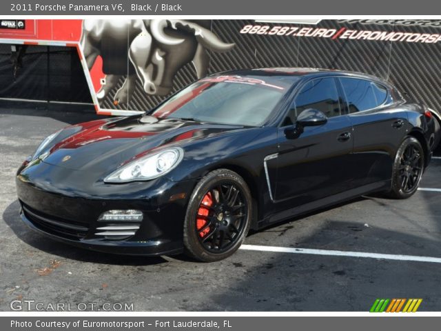 2011 Porsche Panamera V6 in Black
