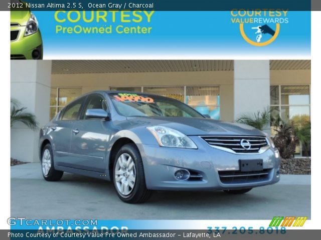 2012 Nissan Altima 2.5 S in Ocean Gray