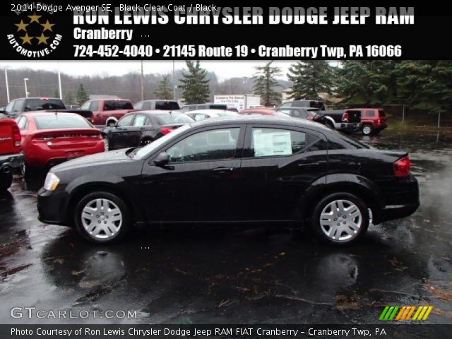 2014 Dodge Avenger SE in Black Clear Coat