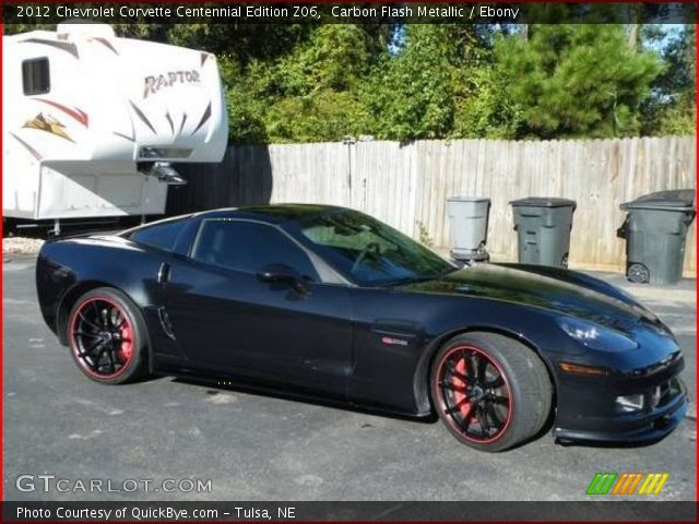2012 Chevrolet Corvette Centennial Edition Z06 in Carbon Flash Metallic