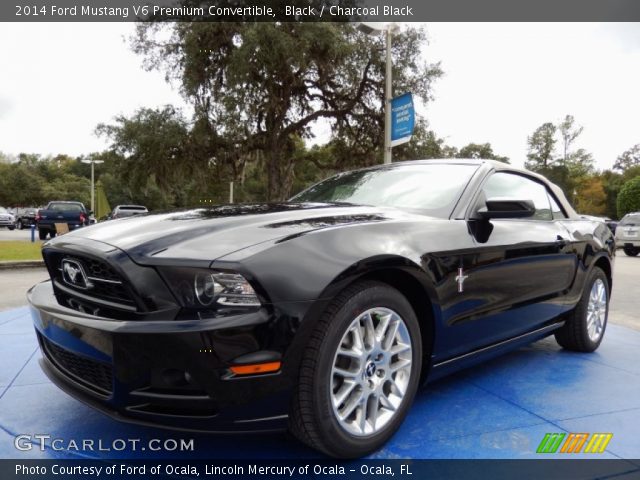 2014 Ford Mustang V6 Premium Convertible in Black