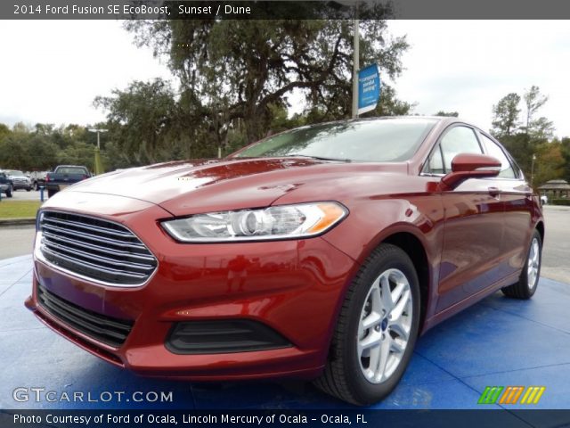 2014 Ford Fusion SE EcoBoost in Sunset