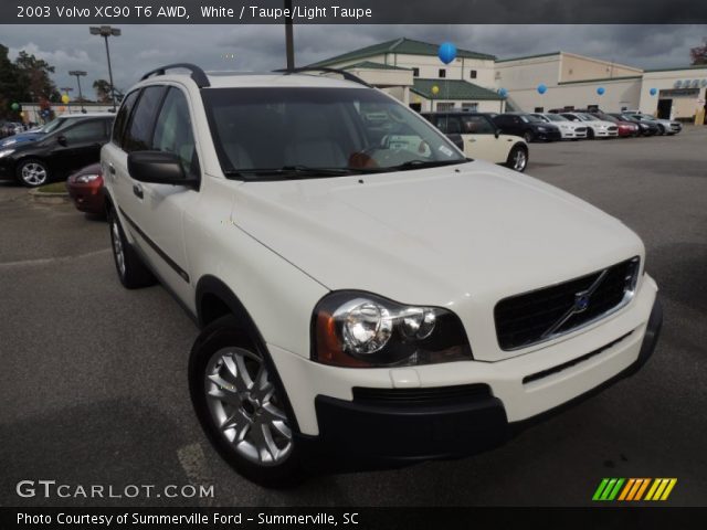 2003 Volvo XC90 T6 AWD in White