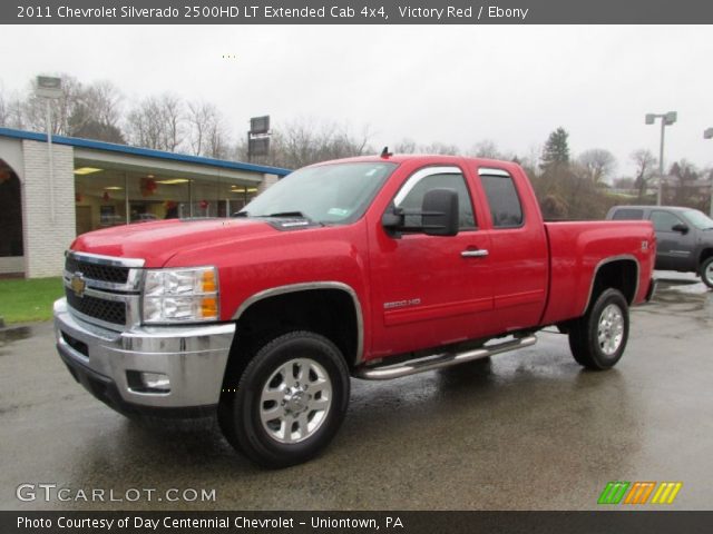2011 Chevrolet Silverado 2500HD LT Extended Cab 4x4 in Victory Red