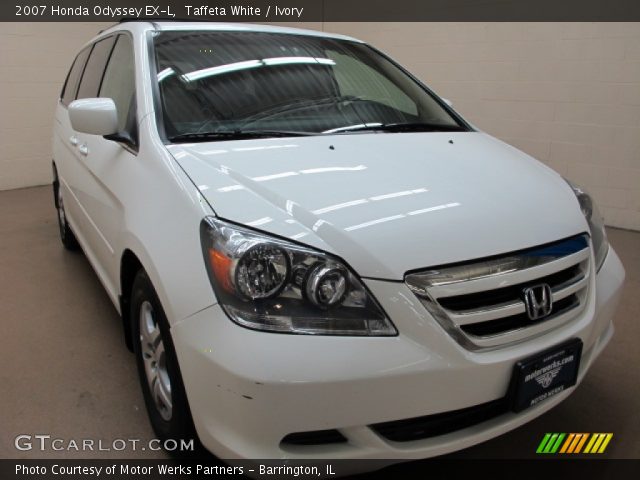 2007 Honda Odyssey EX-L in Taffeta White
