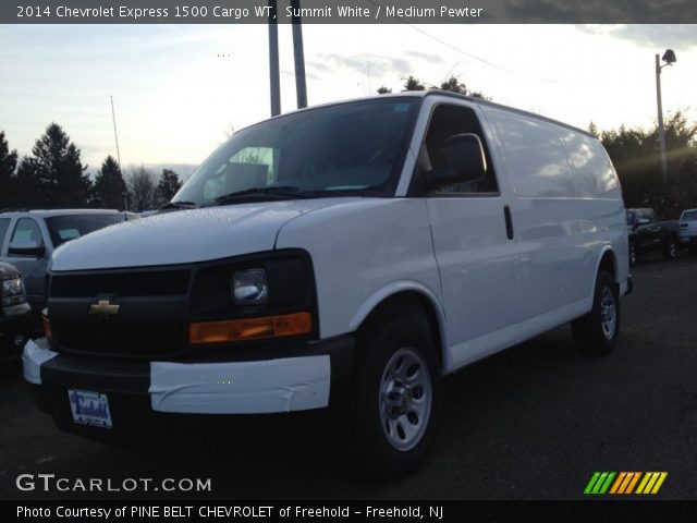 2014 Chevrolet Express 1500 Cargo WT in Summit White