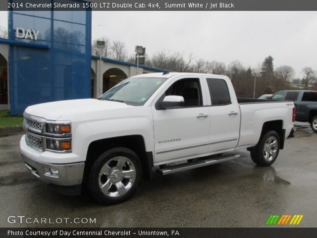 2014 Chevrolet Silverado 1500 LTZ Double Cab 4x4 in Summit White