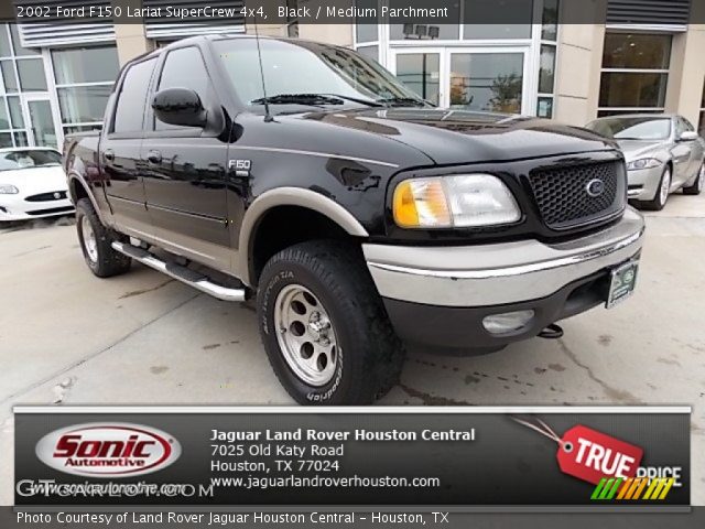 2002 Ford F150 Lariat SuperCrew 4x4 in Black