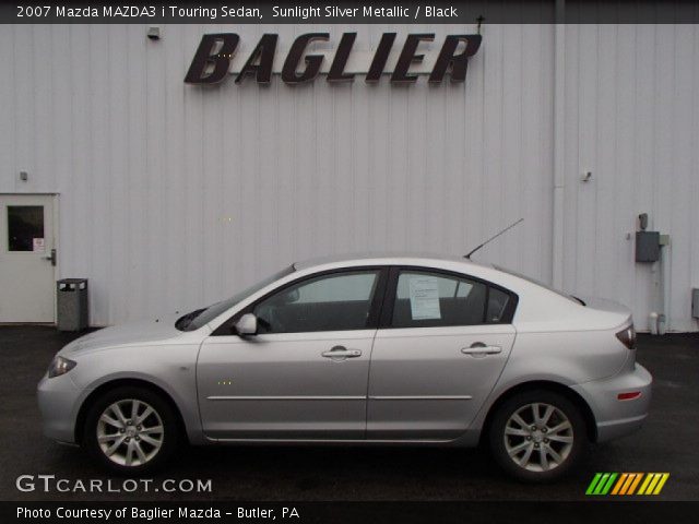 2007 Mazda MAZDA3 i Touring Sedan in Sunlight Silver Metallic