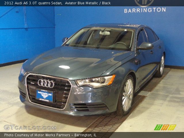 2012 Audi A6 3.0T quattro Sedan in Aviator Blue Metallic