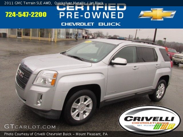 2011 GMC Terrain SLE AWD in Quicksilver Metallic