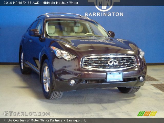 2010 Infiniti FX 35 AWD in Midnight Mocha