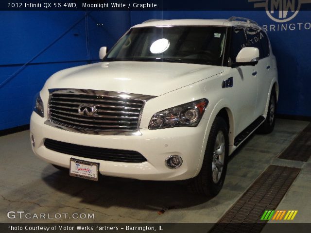 2012 Infiniti QX 56 4WD in Moonlight White