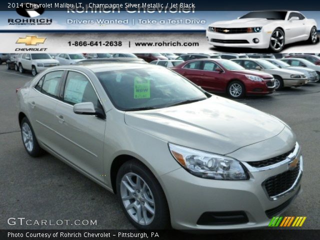 2014 Chevrolet Malibu LT in Champagne Silver Metallic