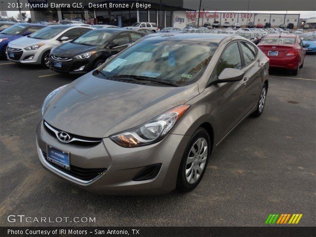 2012 Hyundai Elantra GLS in Desert Bronze