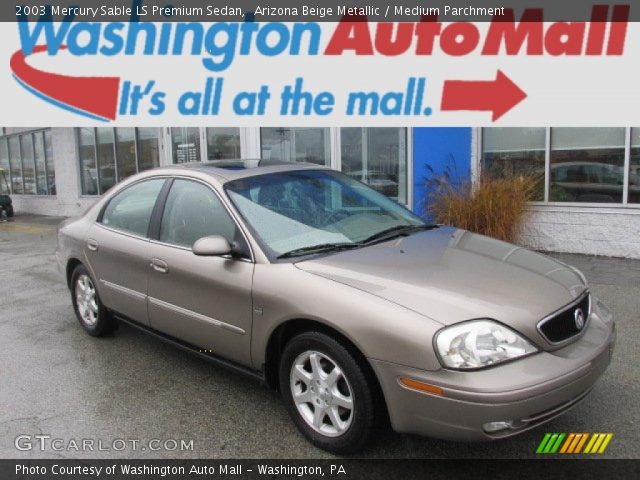 2003 Mercury Sable LS Premium Sedan in Arizona Beige Metallic