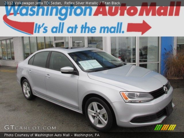 2012 Volkswagen Jetta TDI Sedan in Reflex Silver Metallic