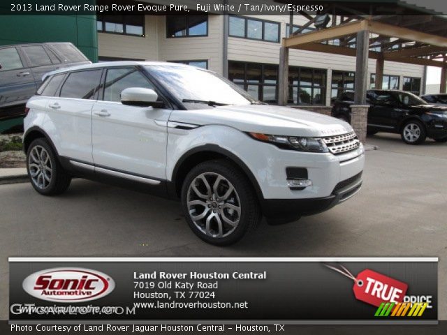 2013 Land Rover Range Rover Evoque Pure in Fuji White