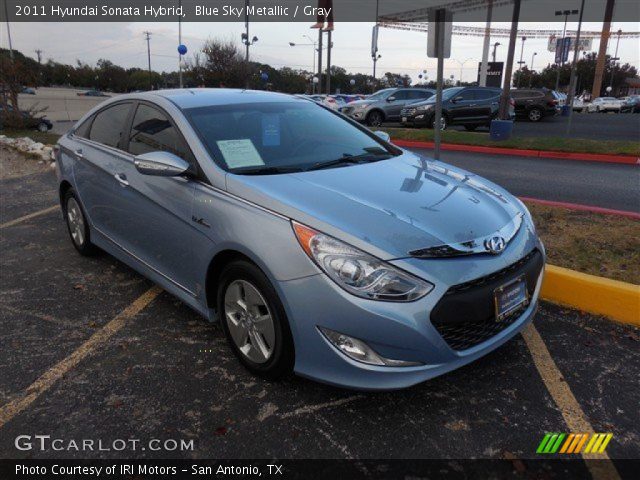 2011 Hyundai Sonata Hybrid in Blue Sky Metallic