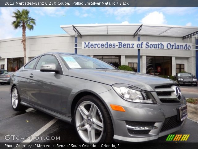 2013 Mercedes-Benz C 250 Coupe in Palladium Silver Metallic