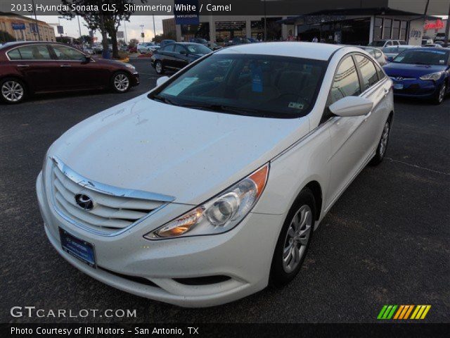 2013 Hyundai Sonata GLS in Shimmering White