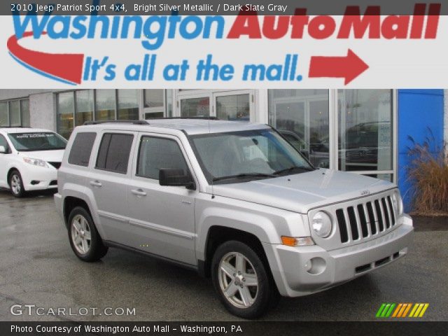 2010 Jeep Patriot Sport 4x4 in Bright Silver Metallic