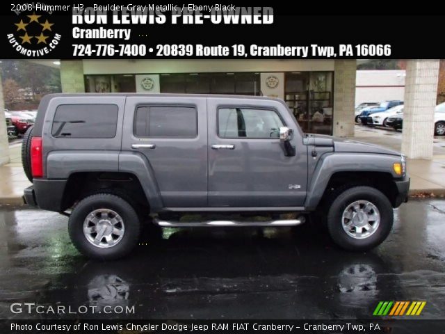 2008 Hummer H3  in Boulder Gray Metallic