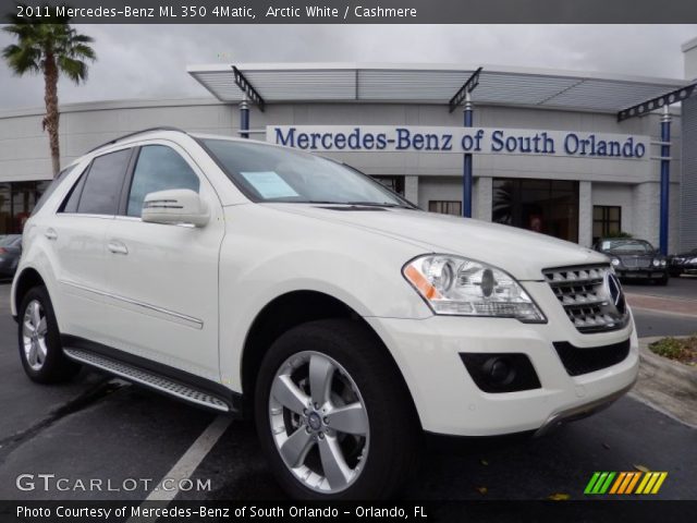 2011 Mercedes-Benz ML 350 4Matic in Arctic White