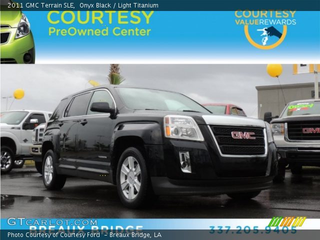 2011 GMC Terrain SLE in Onyx Black