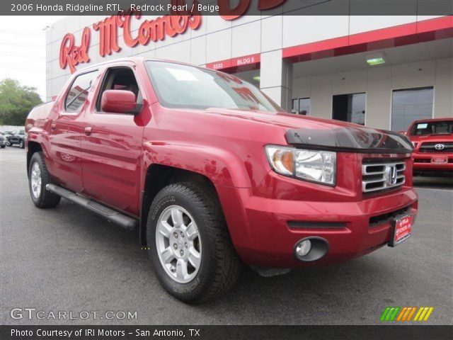 2006 Honda Ridgeline RTL in Redrock Pearl