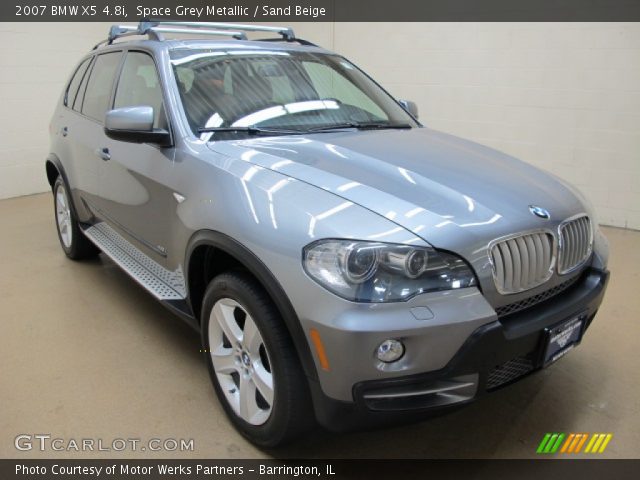 2007 BMW X5 4.8i in Space Grey Metallic