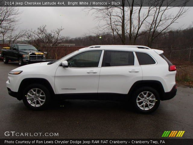 2014 Jeep Cherokee Latitude 4x4 in Bright White
