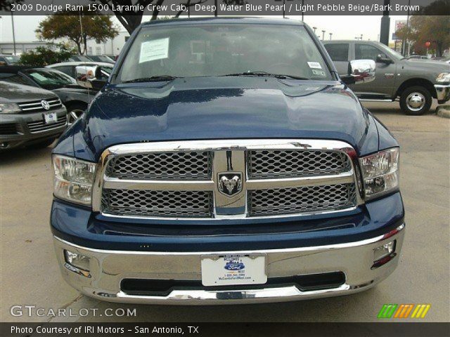 2009 Dodge Ram 1500 Laramie Crew Cab in Deep Water Blue Pearl