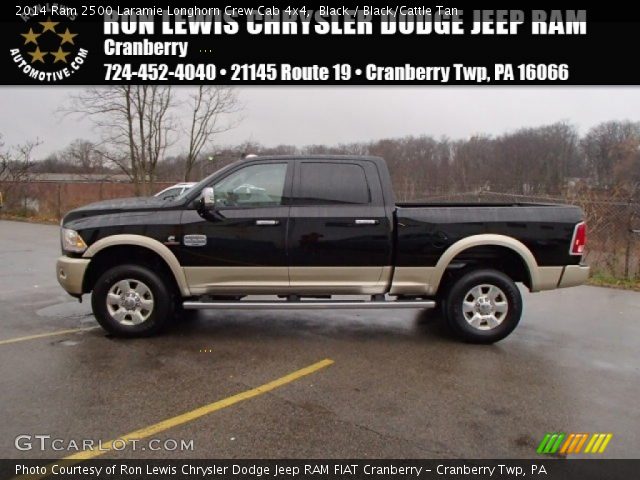 2014 Ram 2500 Laramie Longhorn Crew Cab 4x4 in Black