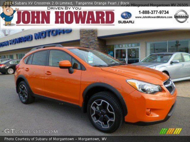 2014 Subaru XV Crosstrek 2.0i Limited in Tangerine Orange Pearl