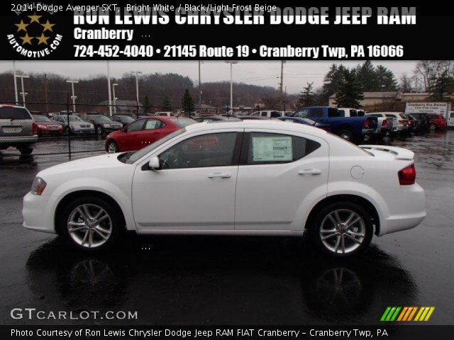 2014 Dodge Avenger SXT in Bright White