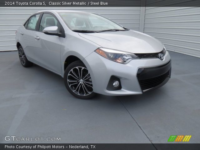 2014 Toyota Corolla S in Classic Silver Metallic