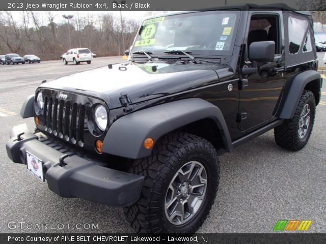 2013 Jeep Wrangler Rubicon 4x4 in Black