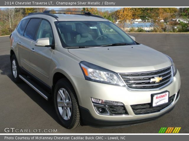 2014 Chevrolet Traverse LT in Champagne Silver Metallic