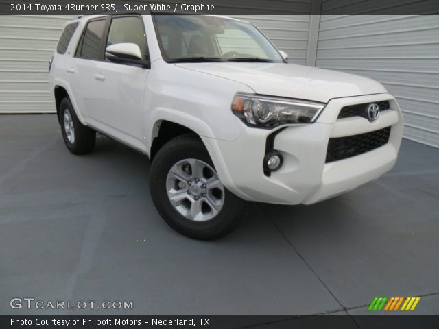 2014 Toyota 4Runner SR5 in Super White