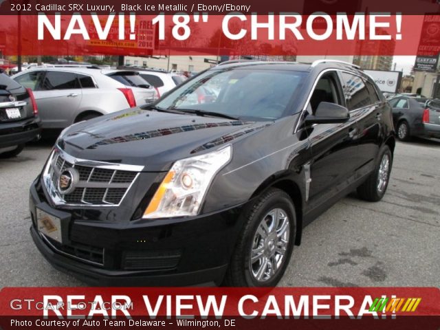 2012 Cadillac SRX Luxury in Black Ice Metallic