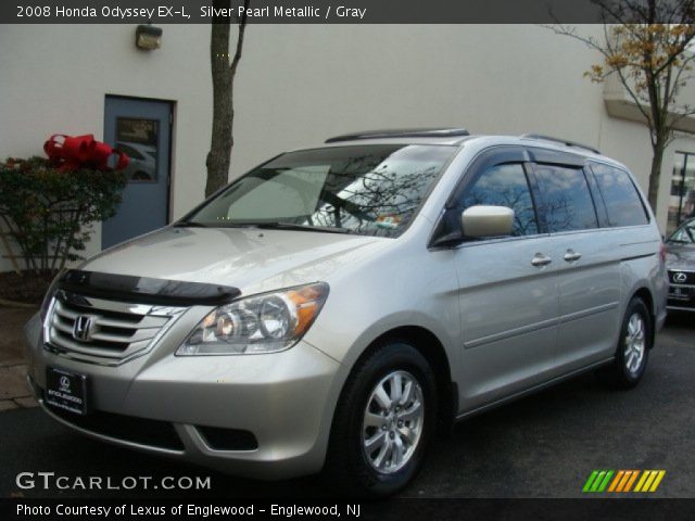 2008 Honda Odyssey EX-L in Silver Pearl Metallic