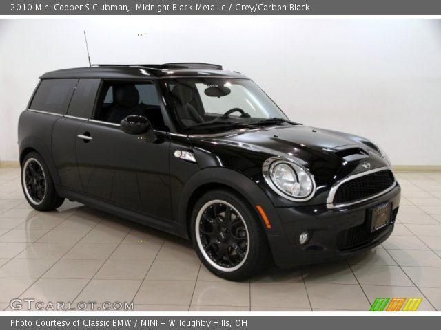 2010 Mini Cooper S Clubman in Midnight Black Metallic