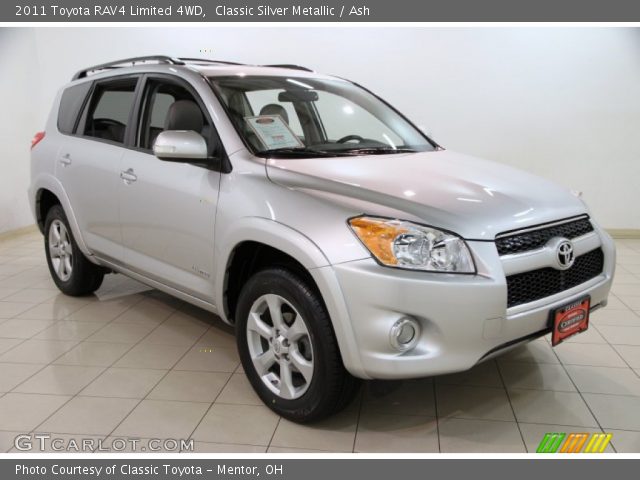 2011 Toyota RAV4 Limited 4WD in Classic Silver Metallic