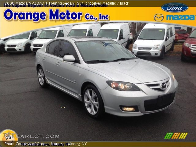 2008 Mazda MAZDA3 s Touring Sedan in Sunlight Silver Metallic